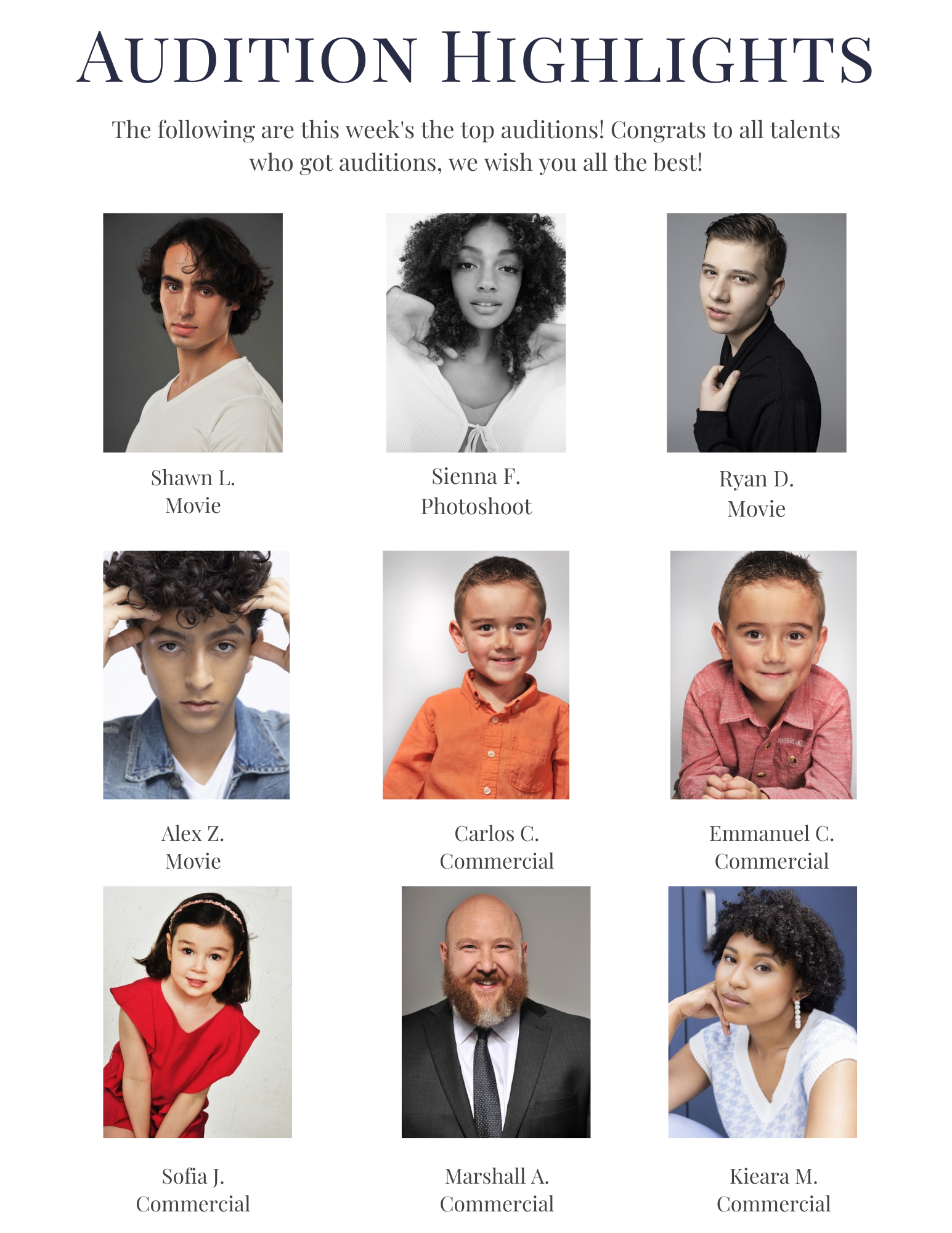 Toronto Modeling Agency Toronto Talent AGency Kids Modeling Toronto AUditions MAX Agency